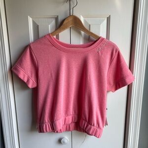 Harmony Balance Womens Short Sleeve Pink Crew Neck Shirt​ Size Medium NWT